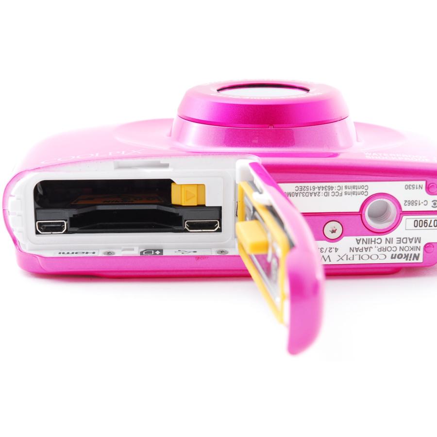 COOLPIX W ニコン コンデジ Nikon W100 ピンク 中古 Wi-Fi COOLPIX W ニコン コンデジ Nikon W100 ピンク 中古 Wi-Fi