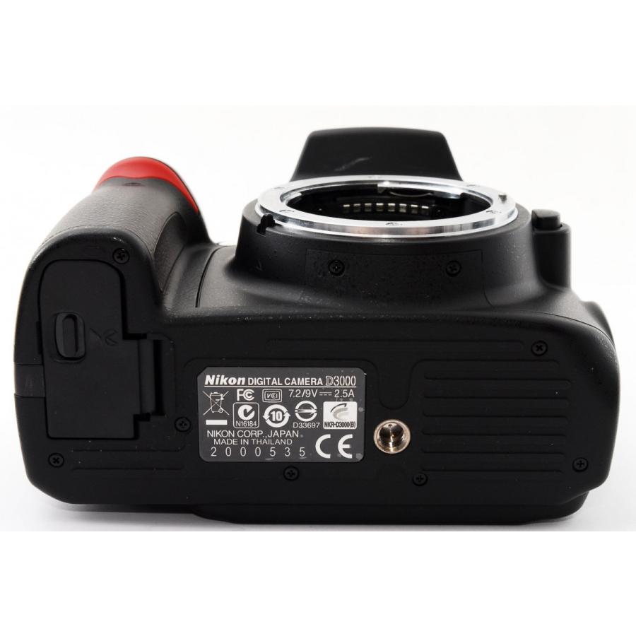 大人気】 Nikon ニコン D3000 レンズキット デジタル一眼カメラ