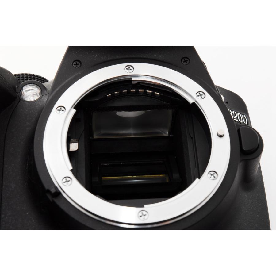 D3000 ニコン デジタル一眼 Nikon D3200 ダブルズーム ブラック 中古