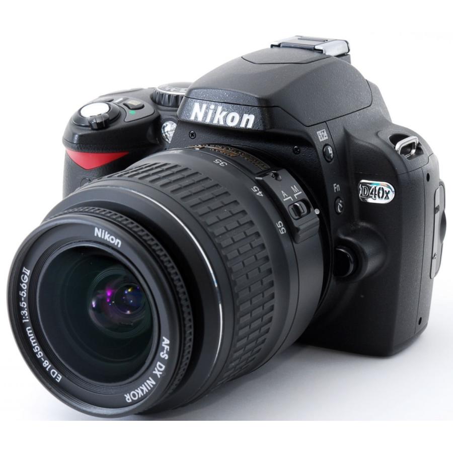 ニコン デジタル一眼 Nikon D40x レンズキット 中古 スマホに送れる Wi-Fi機能SDカード付き 届いてすぐに使える｜i-camera-shop