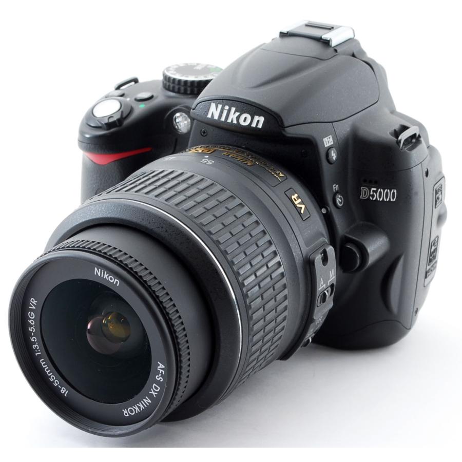 D5000 ニコン デジタル一眼 Nikon レンズキット 中古 新品SDカード