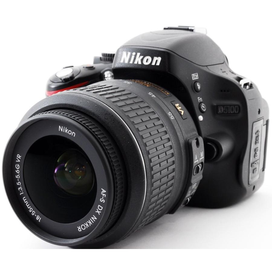 バリアングルが便利！ Wi-FiもOK Nikon D5100 レンズキット-