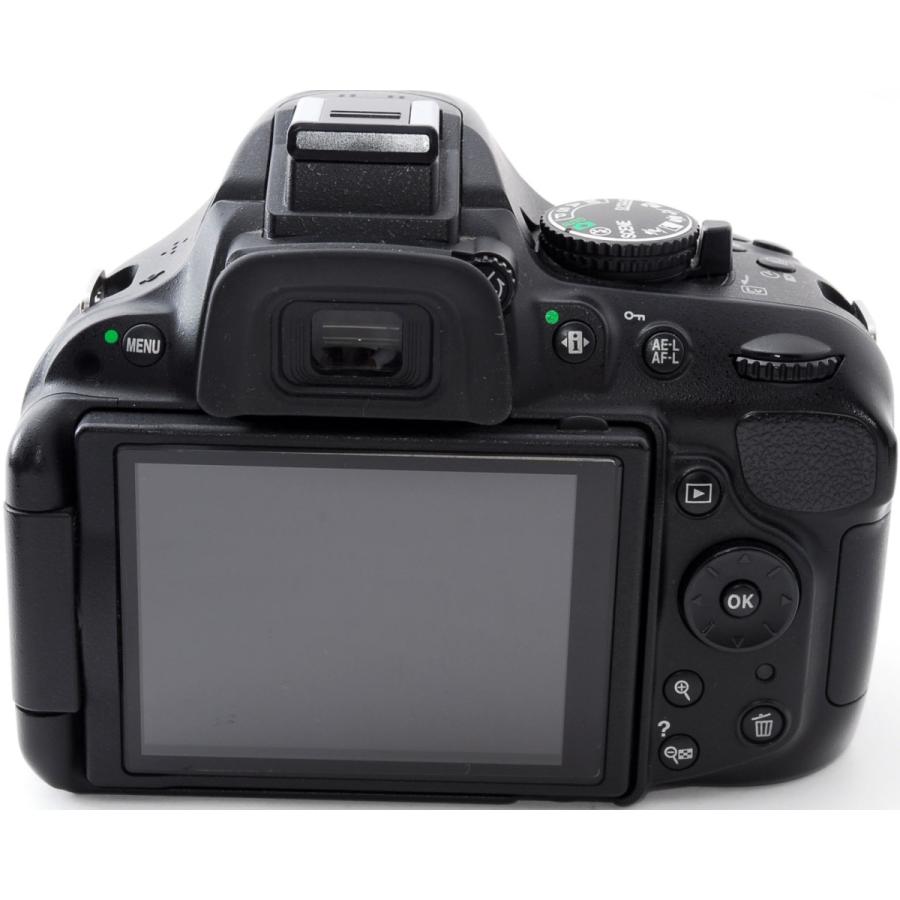 Nikon - ニコンデジタル一眼レフカメラ D5200（レンズ・SDカード付） ニコン デジタル一眼 Nikon D5200 レンズキット レッド 中古