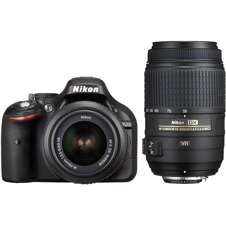 D5000 ニコン デジタル一眼 Nikon D5200 ダブルズームキット 中古 新品