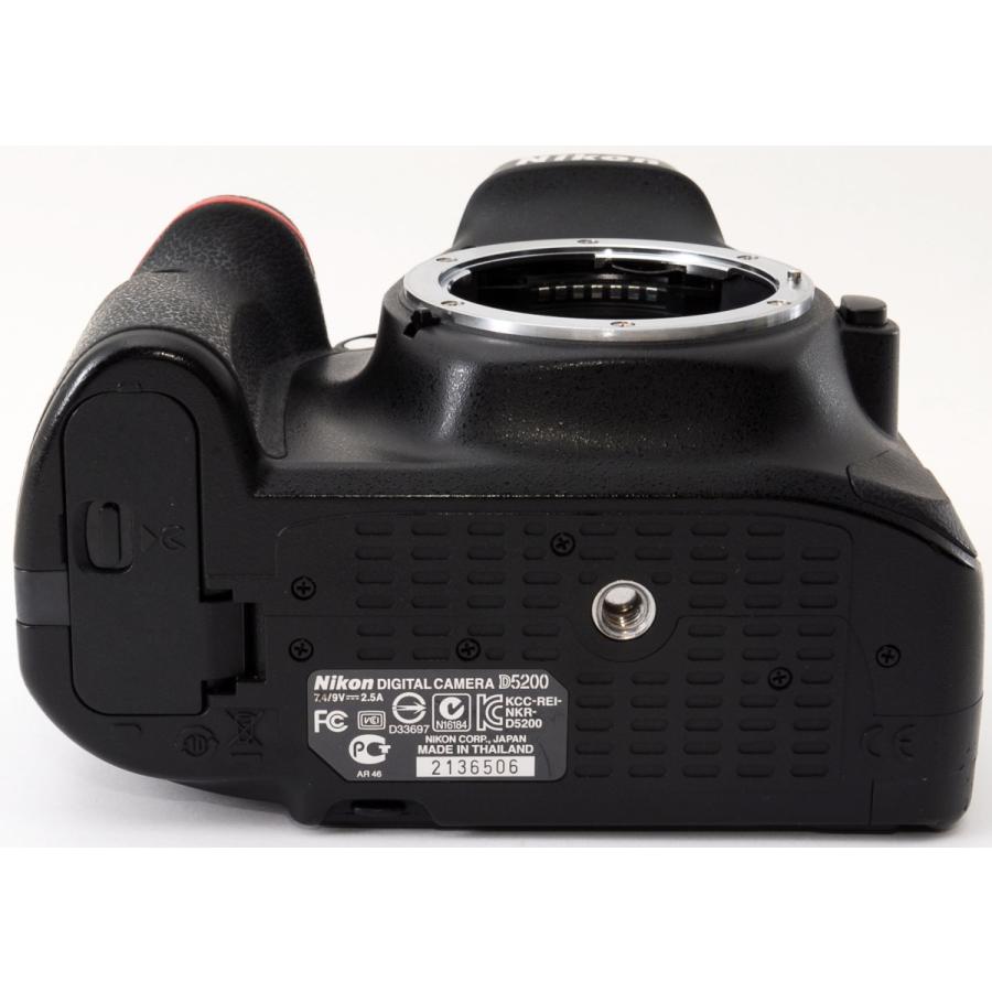 ニコン デジタル一眼 Nikon D5200 ダブルズームキット 中古 新品SDカード付き 届いてすぐに使える｜i-camera-shop｜06