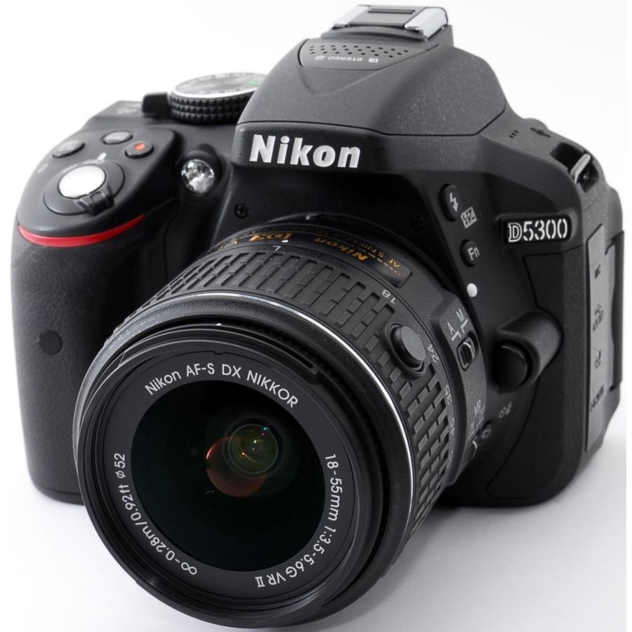 ニコン デジタル一眼 Nikon D5300 AF-S 18-55 VR II レンズキット Wi