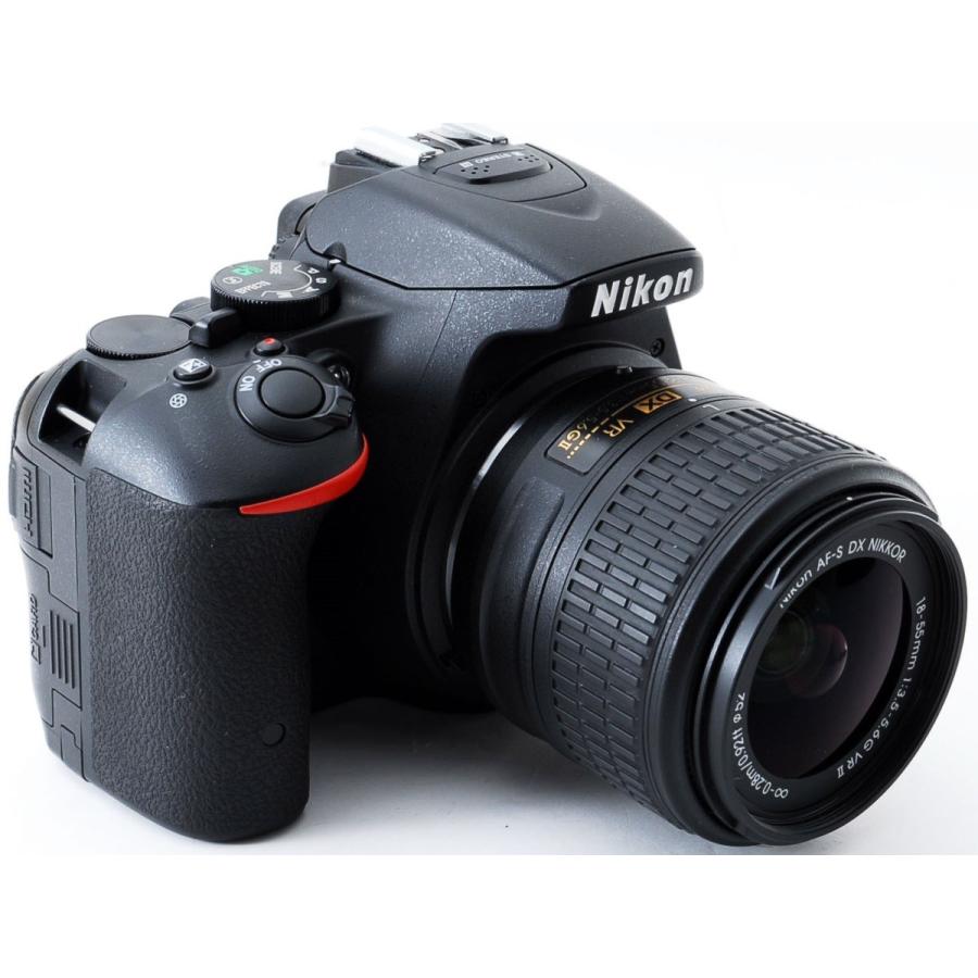 ニコン デジタル一眼 Nikon D5500 レンズキット ブラック 中古