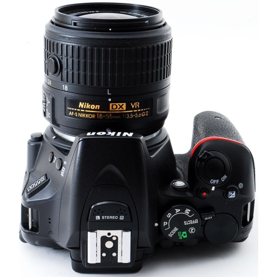 ニコン デジタル一眼 Nikon D5500 レンズキット ブラック 中古 ニコン デジタル一眼 Nikon D5500 レンズキット ブラック 中古