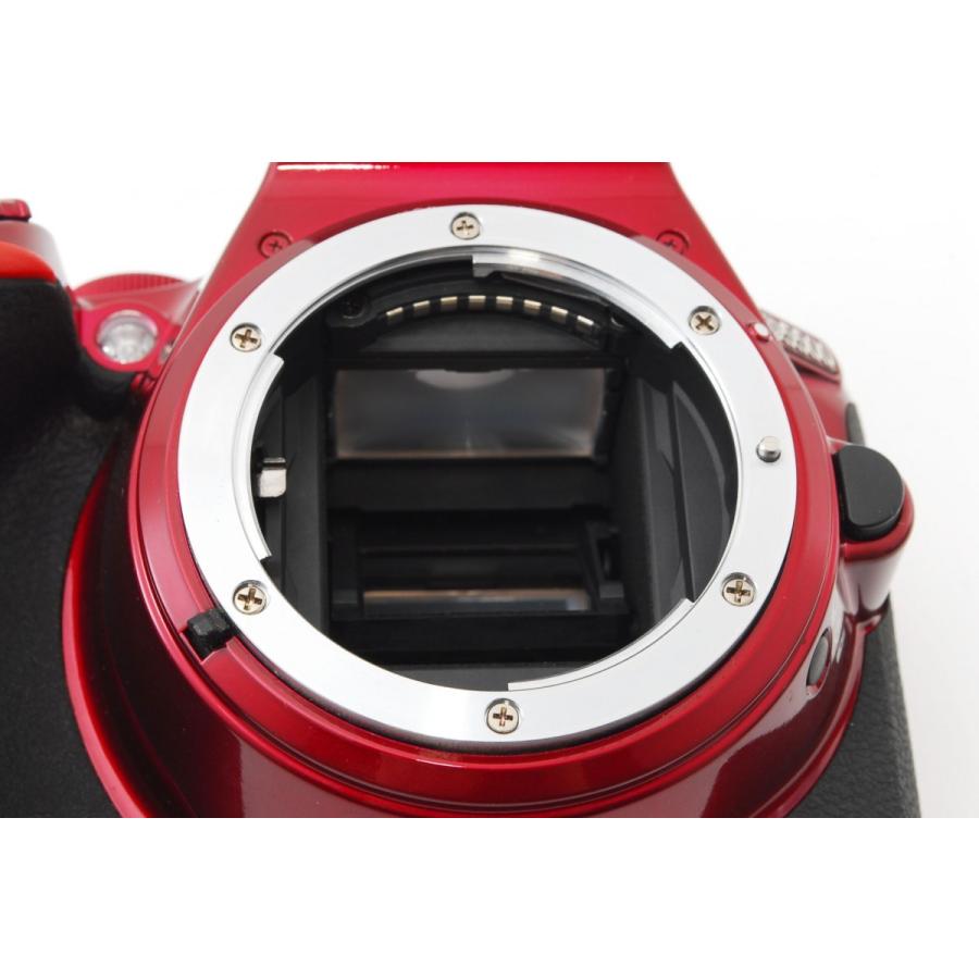 ニコン デジタル一眼 Nikon D5500 レンズキット レッド 中古 Wi-Fi搭載 