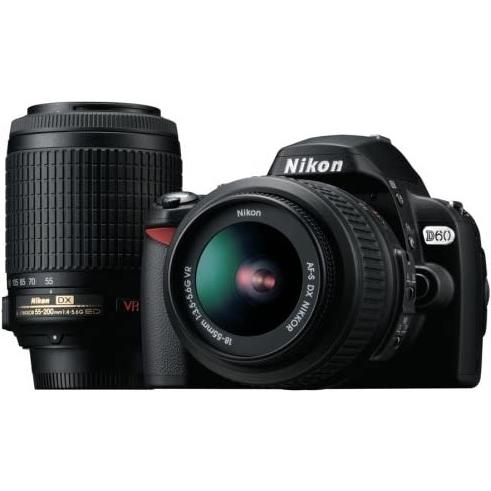 カメラ デジタルカメラ Nikon D60 ダブルズームキット | sifrapag.com.br
