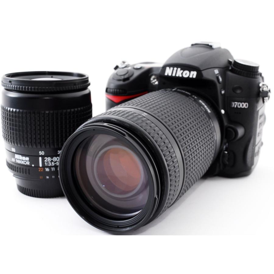 ニコン デジタル一眼 Nikon D7000 ダブルズーム 中古 新品SDカード付き 届いてすぐに使える 付属品充実｜i-camera-shop