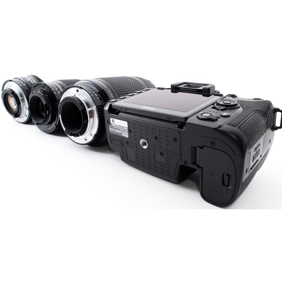 D7000 ニコン デジタル一眼 Nikon D7500 トリプルレンズセット 中古 美