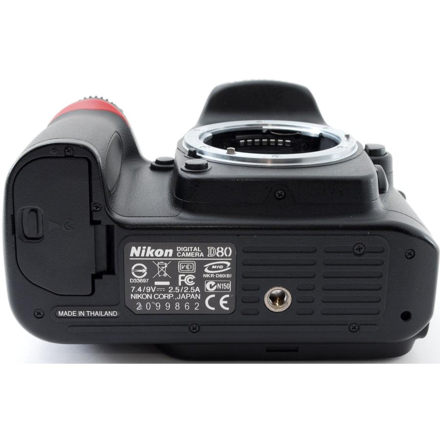 ニコンD ニコン デジタル一眼 Nikon D80 ボディ 中古 新品SD
