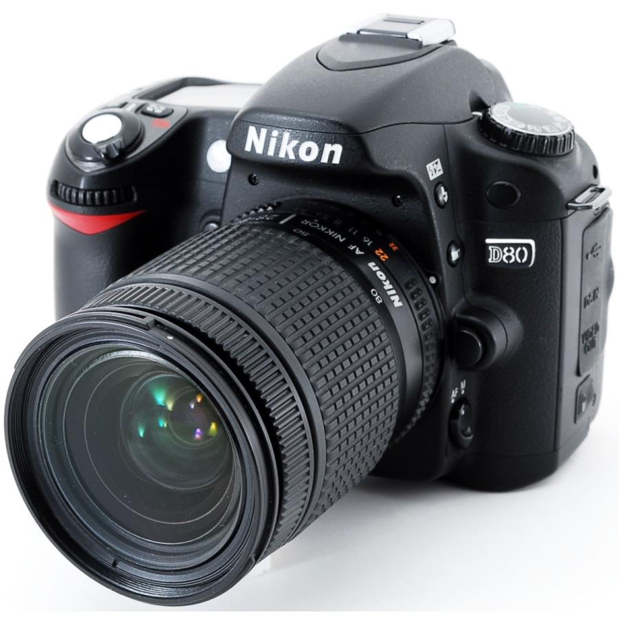 デジタル一眼 中古 Nikon ニコン D80 レンズキット スマホに送れる Wi-Fi機能SDカード付き :Nikon-D80-LK:Iさん