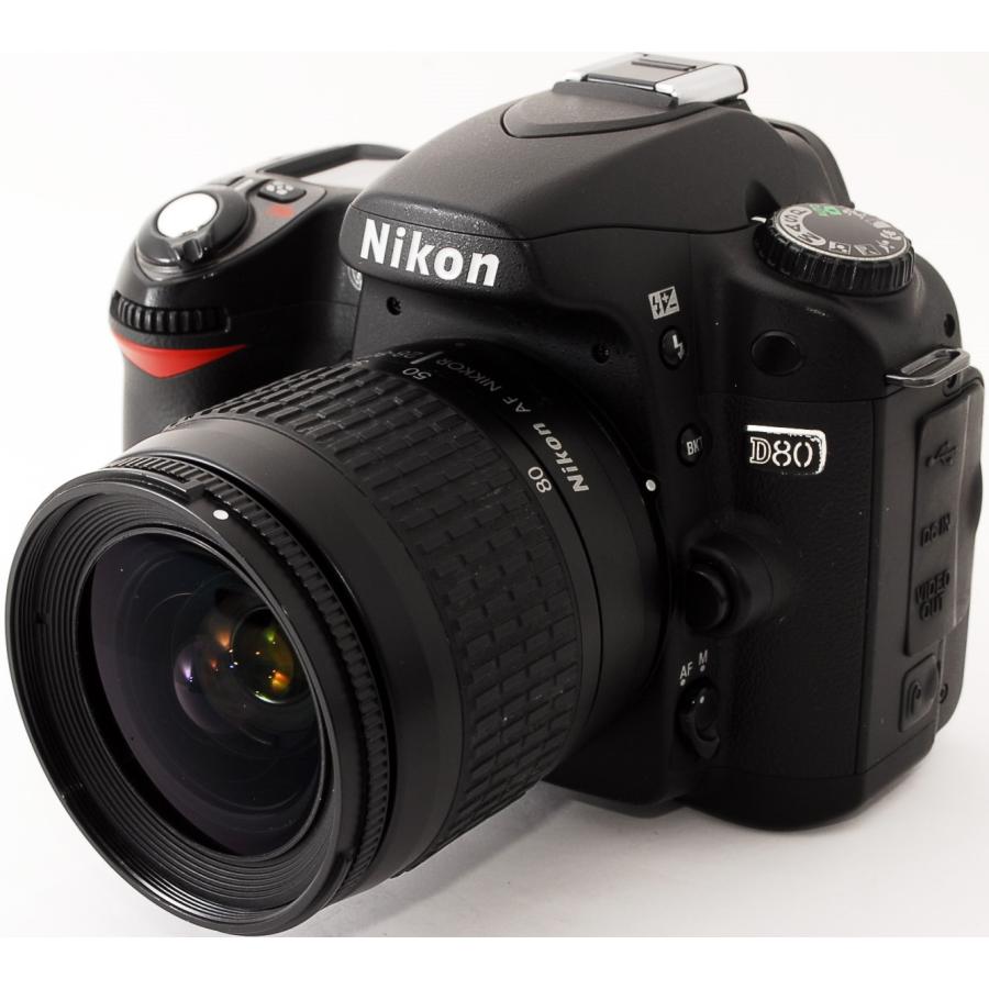 Nikon D80 ❤️ニコン❤️ダブルレンズキット❤️デジタル一眼レフカメラ ニコン（Nikon） デジタル一眼 Nikon D80 レンズキット 中古 新品SD