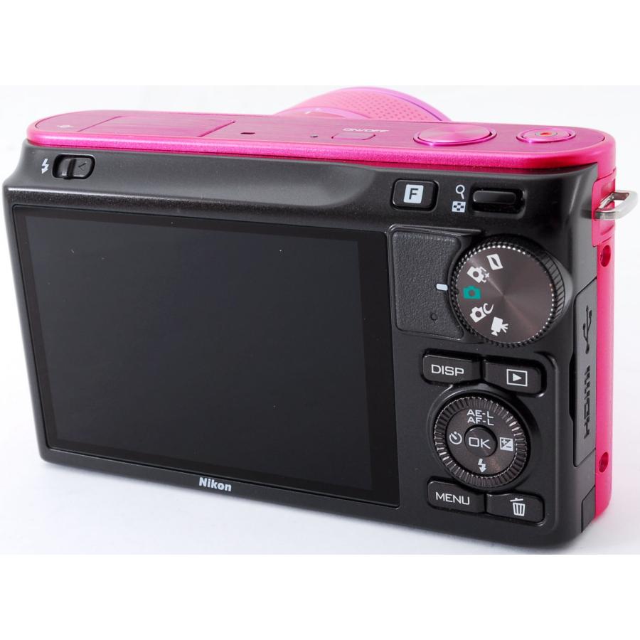 Nikon 1 J ニコン ミラーレス J2 レンズキット ピンク スマホに Nikon 1 J ニコン ミラーレス J2 レンズキット ピンク スマホに