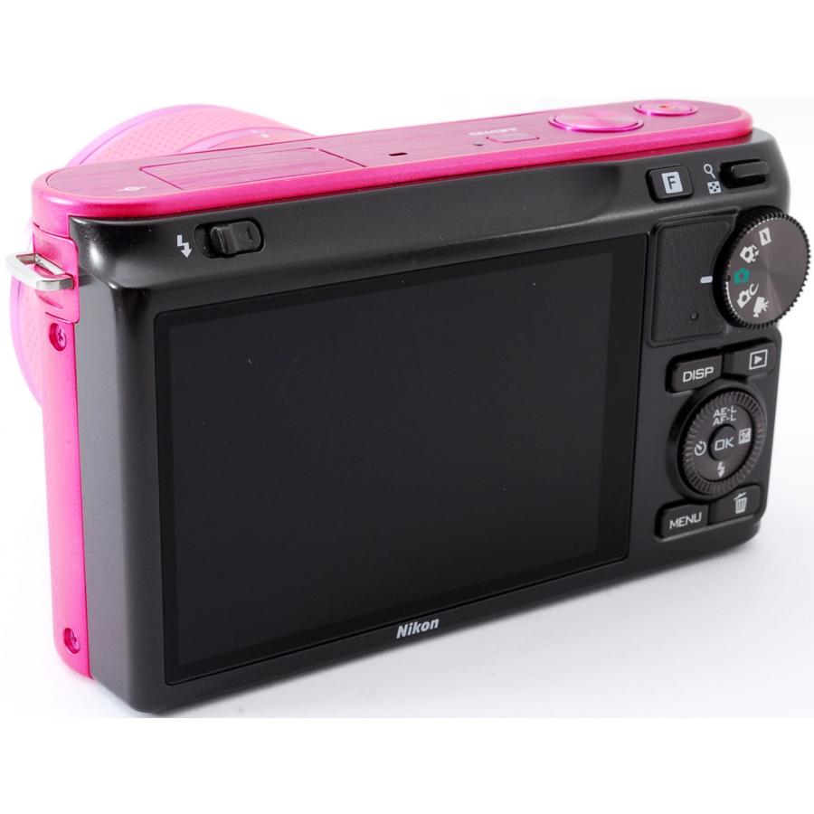 Nikon 1 J ニコン ミラーレス J2 レンズキット ピンク スマホに Nikon 1 J ニコン ミラーレス J2 レンズキット ピンク スマホに