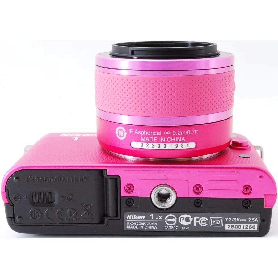 Nikon 1 J ニコン ミラーレス J2 レンズキット ピンク スマホに Nikon 1 J ニコン ミラーレス J2 レンズキット ピンク スマホに