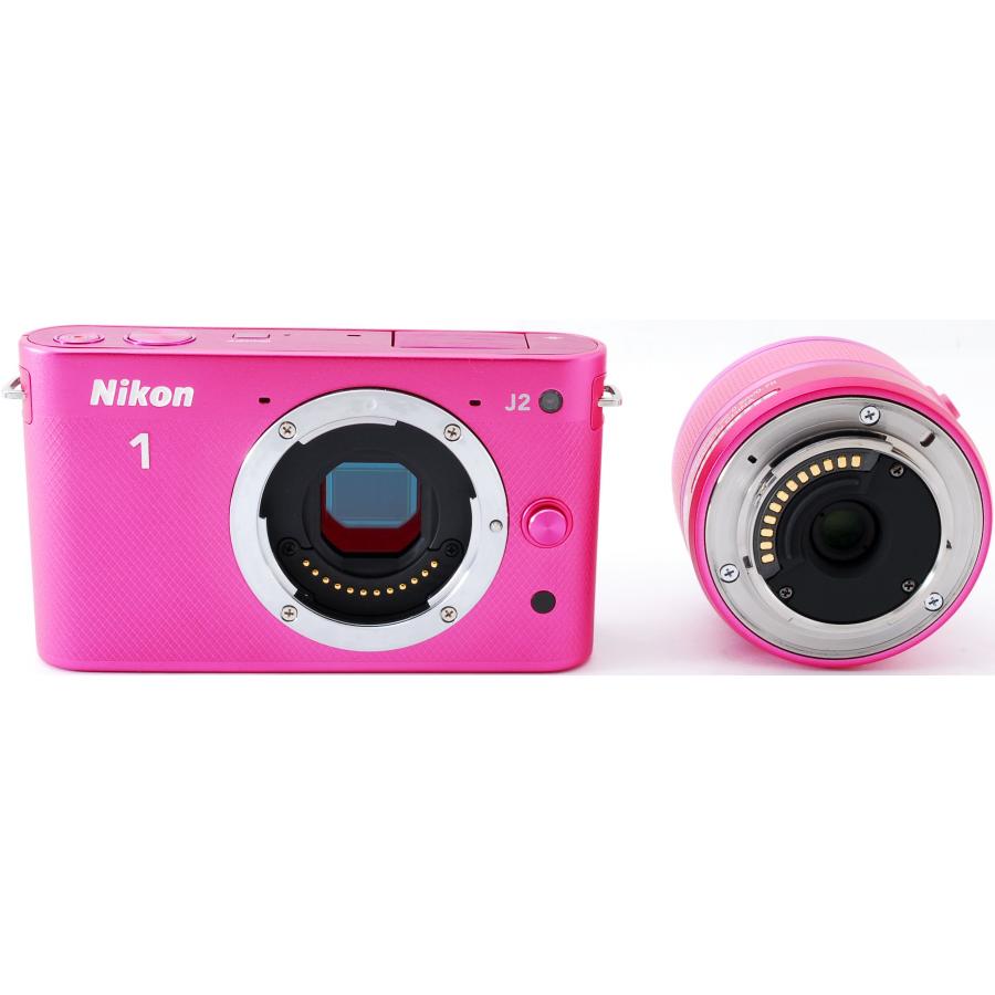 Nikon 1 J ニコン ミラーレス J2 レンズキット ピンク スマホに Nikon 1 J ニコン ミラーレス J2 レンズキット ピンク スマホに