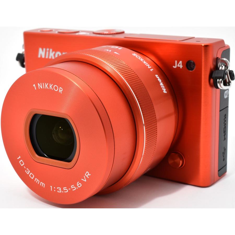 Nikon 1 J ニコン ミラーレス J4 レンズキット オレンジ 中古 Wi-Fi