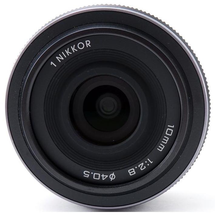 ニコン 単焦点レンズ Nikon 1 NIKKOR 10mm f/2.8 ブラック 中古 保証 ニコンCXフォーマット専用｜i-camera-shop｜02