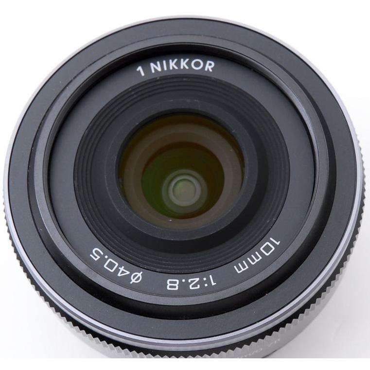 ニコン Nikon 単焦点レンズ 1 NIKKOR 10mm f/2.8 ブラック ニコンCX