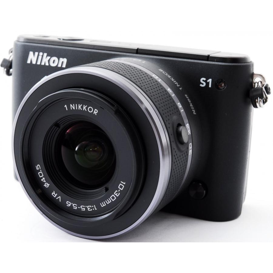 ミラーレス 中古 スマホに送れる Nikon ニコン Nikon 1 S1 標準ズームレンズキット ブラック : nikon1-s1-black-lk  : Iさんの camera shop - 通販 - Yahoo!ショッピング
