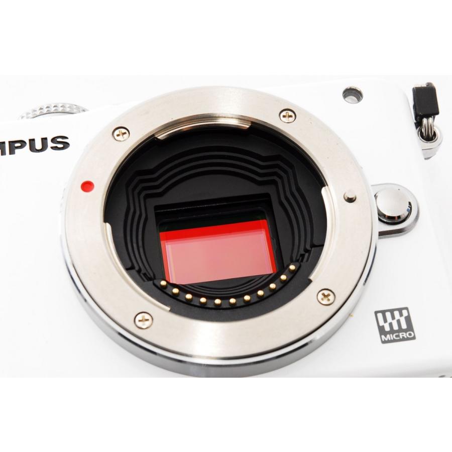 カメラ デジタルカメラ オリンパス ミラーレス OLYMPUS PEN Lite E-PL3 レンズキット ホワイト 