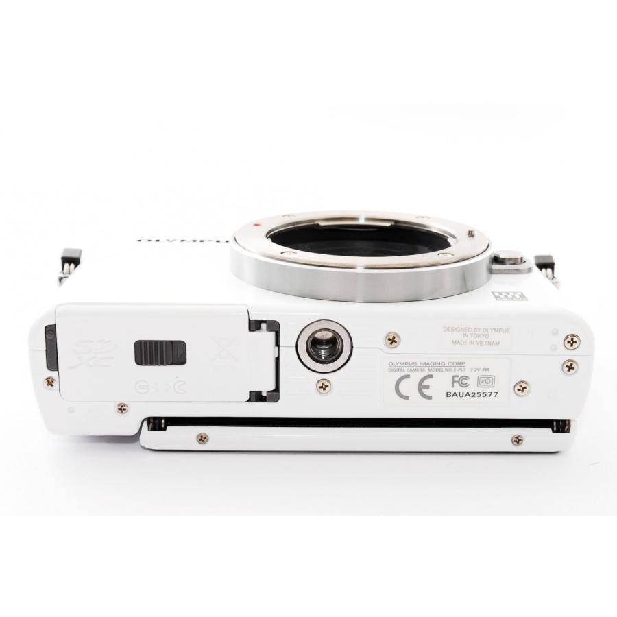 カメラ デジタルカメラ オリンパス ミラーレス OLYMPUS PEN Lite E-PL3 レンズキット ホワイト 