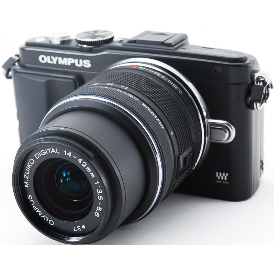 オリンパス ミラーレス OLYMPUS PEN Lite E-PL5 ブラック レンズキット 中古 新品SDカード付き 届いてすぐに使える｜i-camera-shop