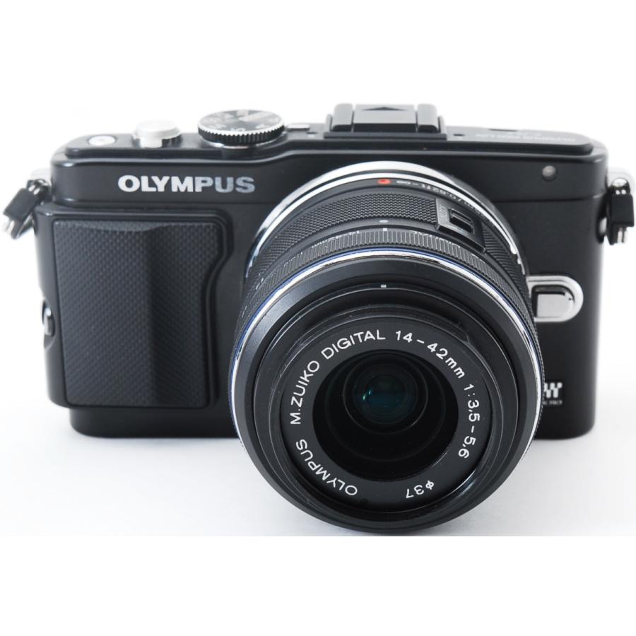 オリンパス ミラーレス OLYMPUS PEN Lite E-PL5 ブラック レンズキット 中古 新品SDカード付き 届いてすぐに使える