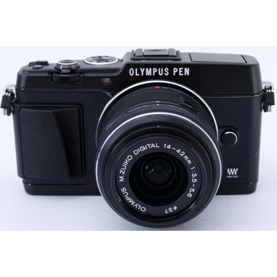 OLYMPUS PEN オリンパス ミラーレス E-P5 レンズキット ブラック 中古