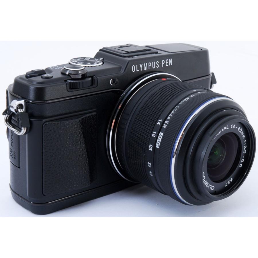 OLYMPUS PEN オリンパス ミラーレス E-P5 レンズキット ブラック 中古