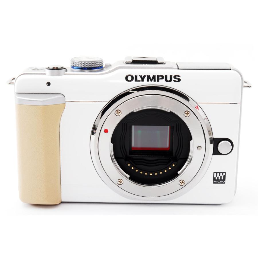 オリンパス ミラーレス OLYMPUS ペン E-PL1 レンズキット ホワイト 中古 SDカード付き 届いてすぐに使える｜i-camera-shop｜02