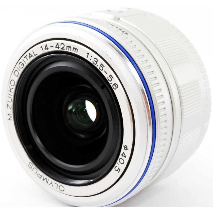 オリンパス ミラーレス OLYMPUS ペン E-PL1 レンズキット ホワイト 中古 SDカード付き 届いてすぐに使える｜i-camera-shop｜08