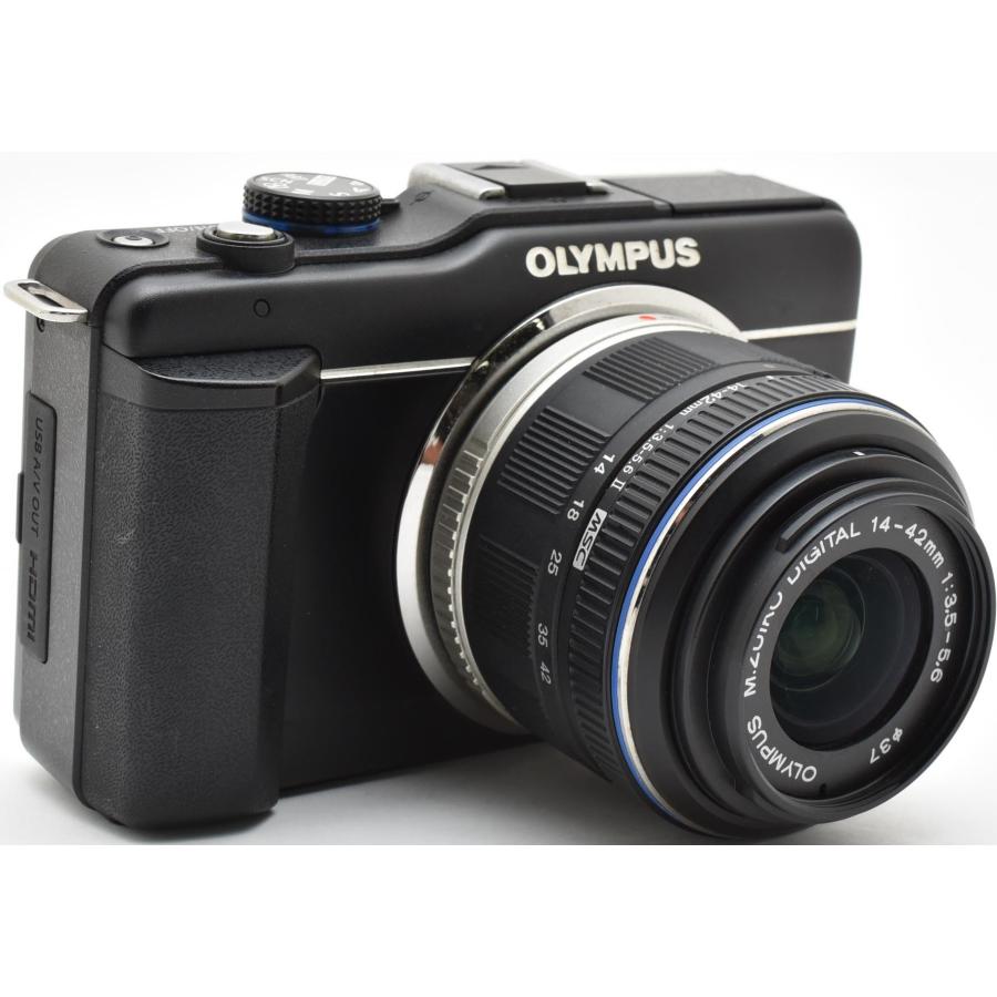 OLYMPUS PEN オリンパス ミラーレス E-PL1s レンズキット ブラック