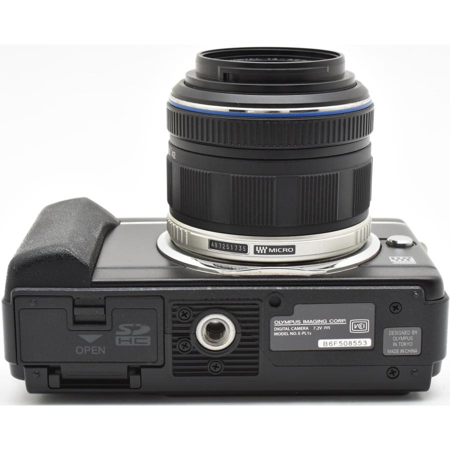 OLYMPUS PEN オリンパス ミラーレス E-PL1s レンズキット ブラック 