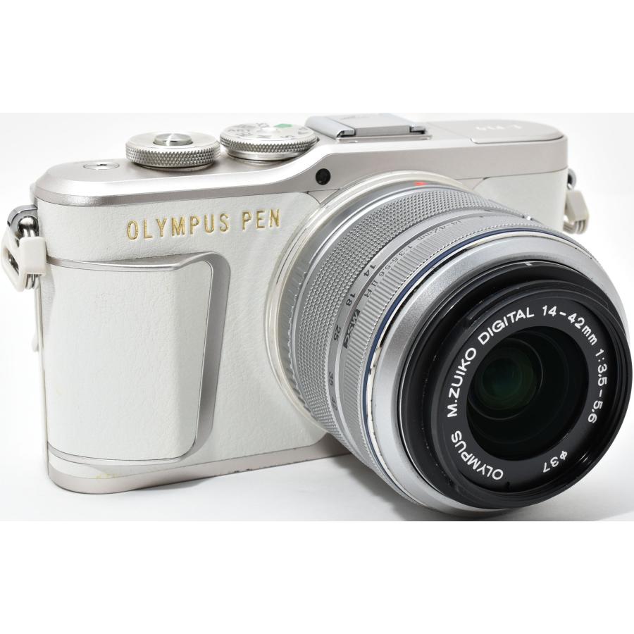 OLYMPUS PEN E-PL9ホワイト ミラーレスカメラ OLYMPUS PEN オリンパス ミラーレス E-PL9 ホワイト レンズキット 中古