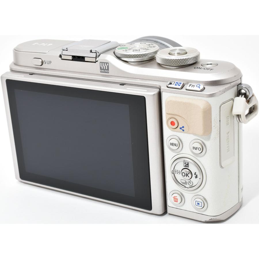 OLYMPUS PEN オリンパス ミラーレス E-PL9 ホワイト レンズキット 中古