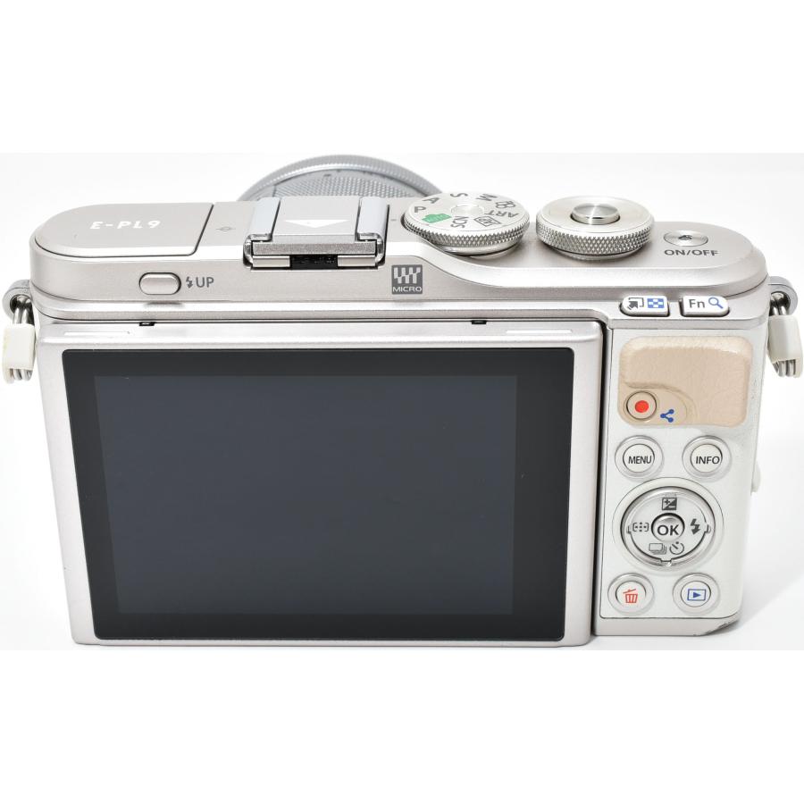 OLYMPUS PEN オリンパス ミラーレス E-PL9 ホワイト レンズキット 中古