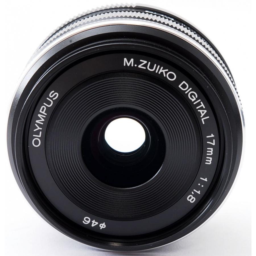 オリンパス 単焦点レンズ OLYMPUS M.ZUIKO DIGITAL 17mm F1.8 ブラック 中古 保証｜i-camera-shop｜03
