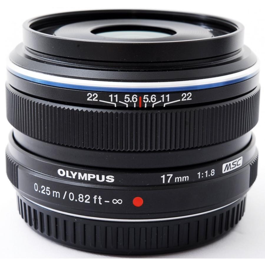 オリンパス 単焦点レンズ OLYMPUS M.ZUIKO DIGITAL 17mm F1.8 ブラック 中古 保証｜i-camera-shop｜07