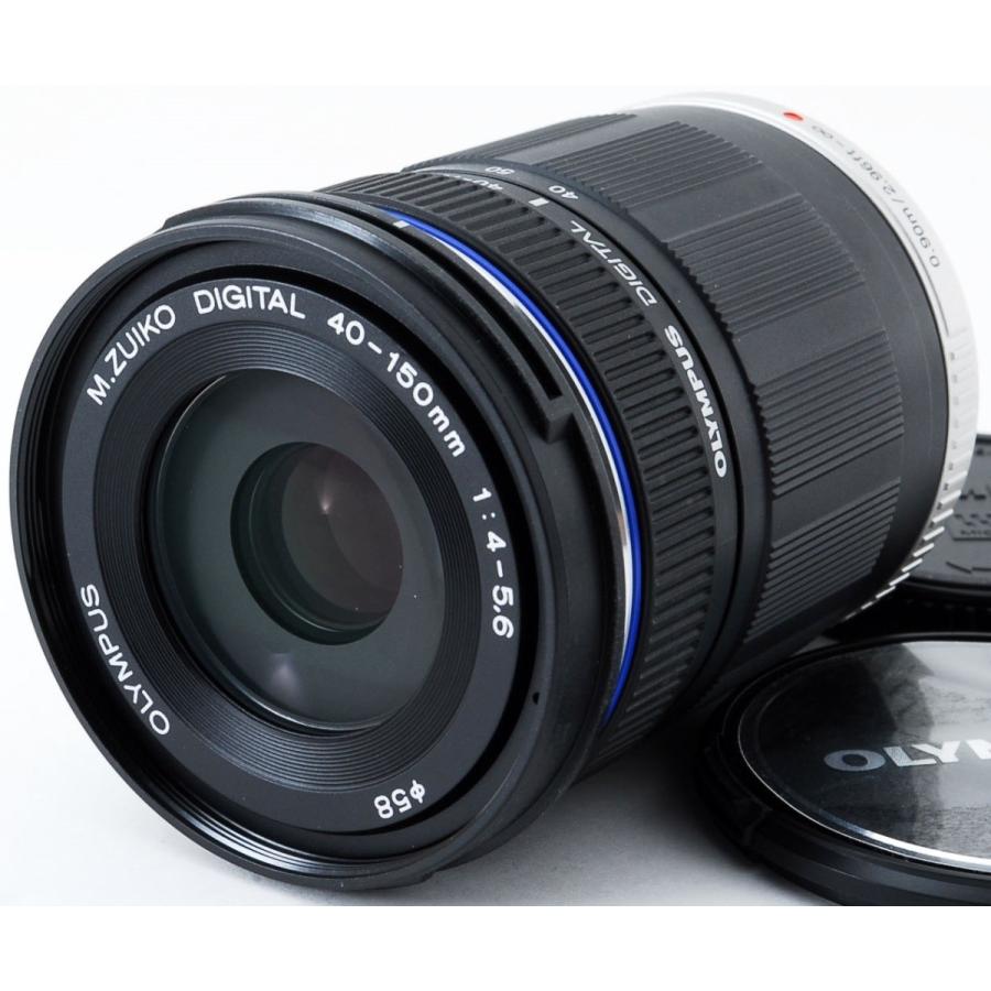 オリンパス 望遠レンズ OLYMPUS M.ZUIKO DIGITAL ED 40-150 ブラック 中古 保証｜i-camera-shop