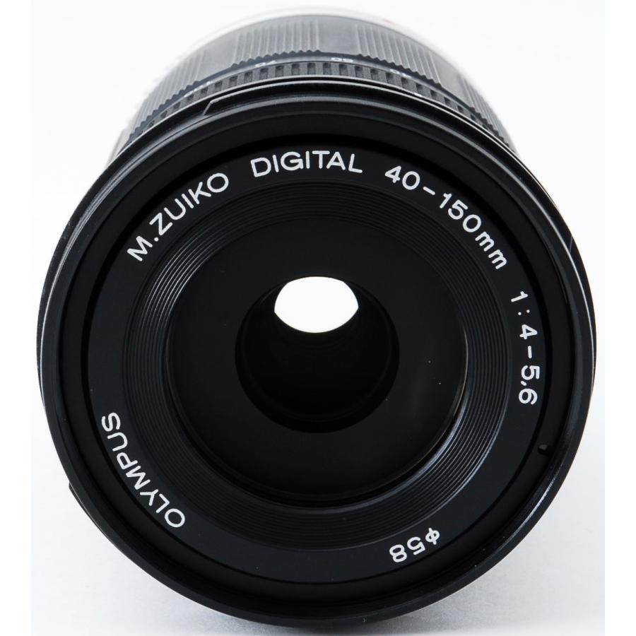 オリンパス 望遠レンズ OLYMPUS M.ZUIKO DIGITAL ED 40-150 ブラック 中古 保証｜i-camera-shop｜02