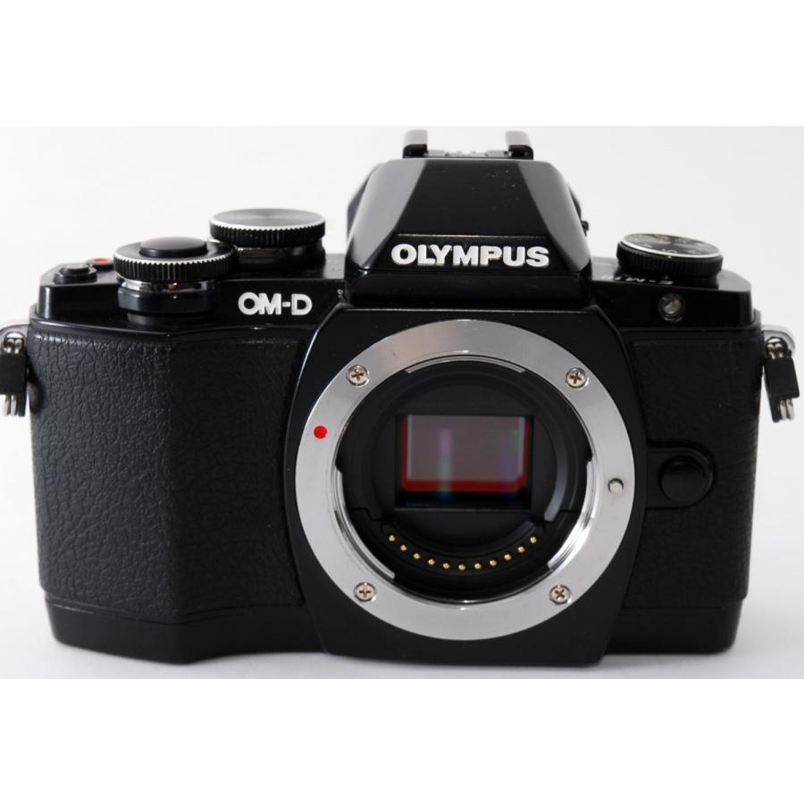 オリンパス ミラーレス一眼 OLYMPUS OM-D E-M10 レンズキット ブラック 中古 Wi-Fi搭載 新品SDカード付き 届いてすぐに使える｜i-camera-shop｜02