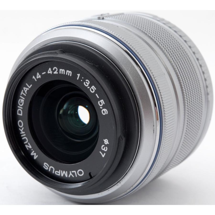 OLYMPUS オリンパス ミラーレス OM-D E-M10 レンズキット シルバー 中古 Wi-Fi搭載 新品SDカード付き 届いてすぐに使える｜i-camera-shop｜08