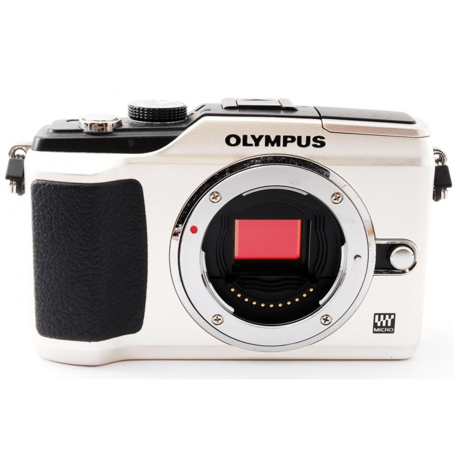 オリンパス ミラーレス OLYMPUS PEN Lite E-PL2 レンズキット シャンパンゴールド 中古 新品SDカード付き｜i-camera-shop｜02