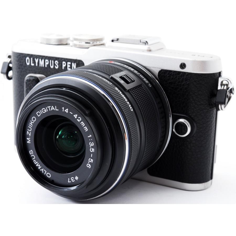 オリンパス ミラーレス OLYMPUS PEN E-PL8 レンズキット ブラック 中古