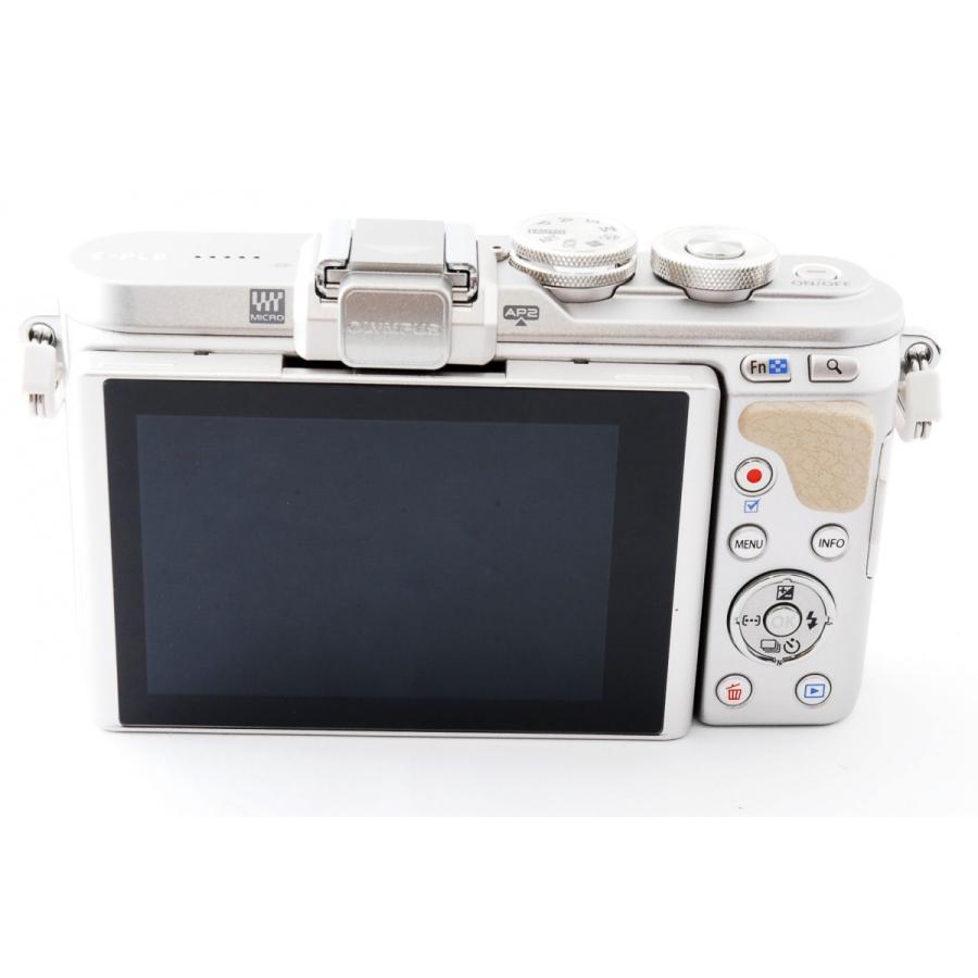 オリンパス ミラーレス OLYMPUS PEN E-PL8 レンズキット ホワイト 中古 Wi-Fi搭載 SDカード付き 届いてすぐに使える