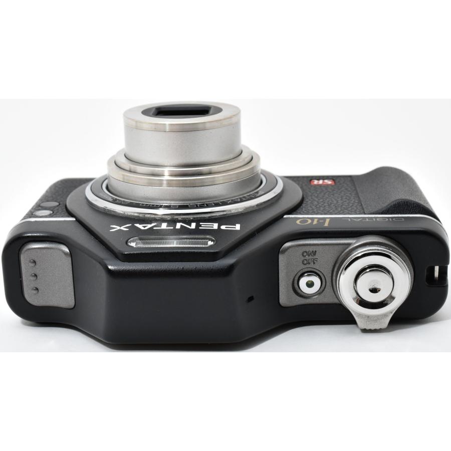 Optio ペンタックス コンデジ PENTAX I-10 ブラック 中古 新品SDカード